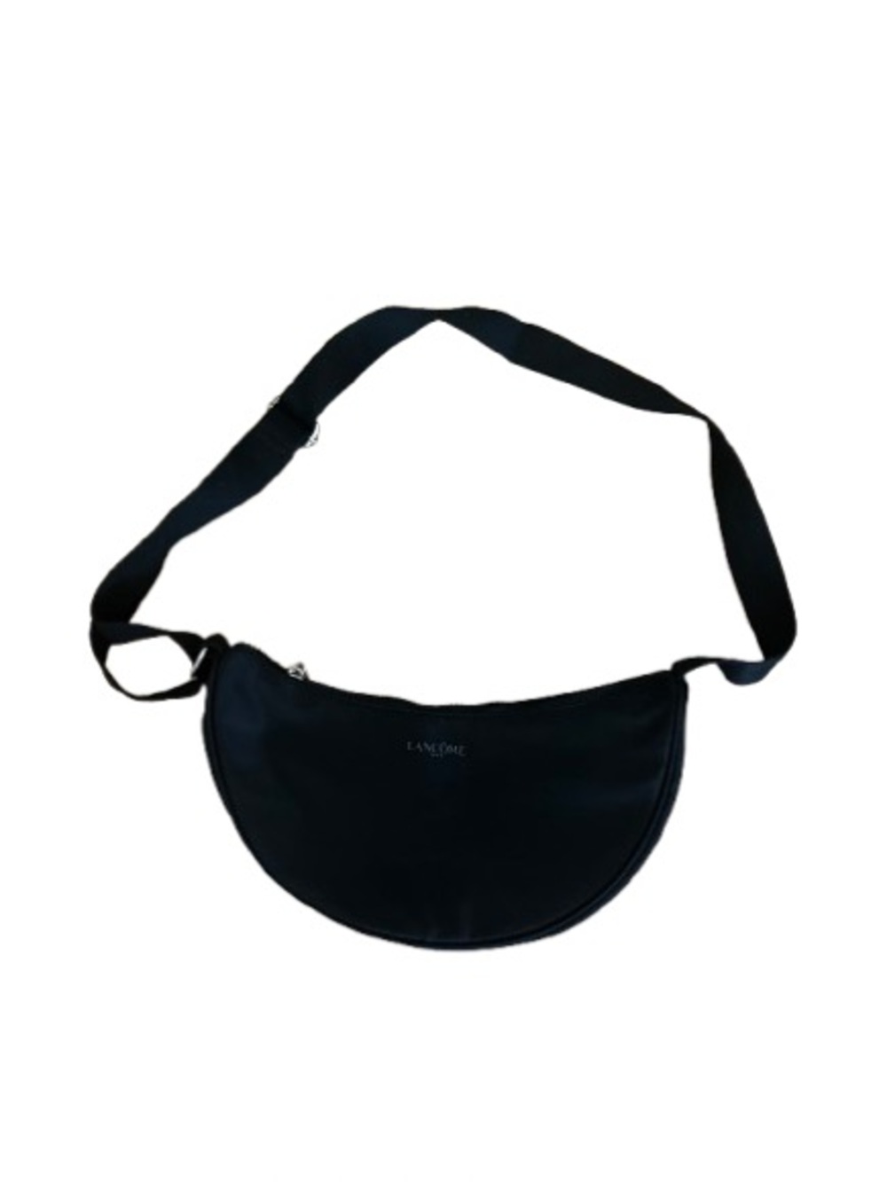 Lancome Black Crescent Crossbody Bag